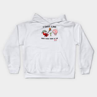 I Don't Care What People Think Kids Hoodie